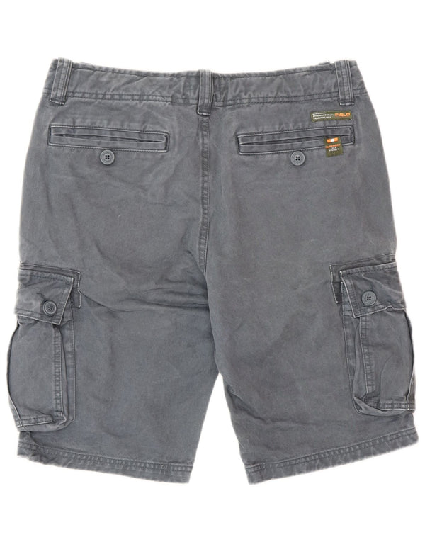 Pantaloni scurți cargo pentru bărbați SUPERDRY Medium W32, bumbac gri