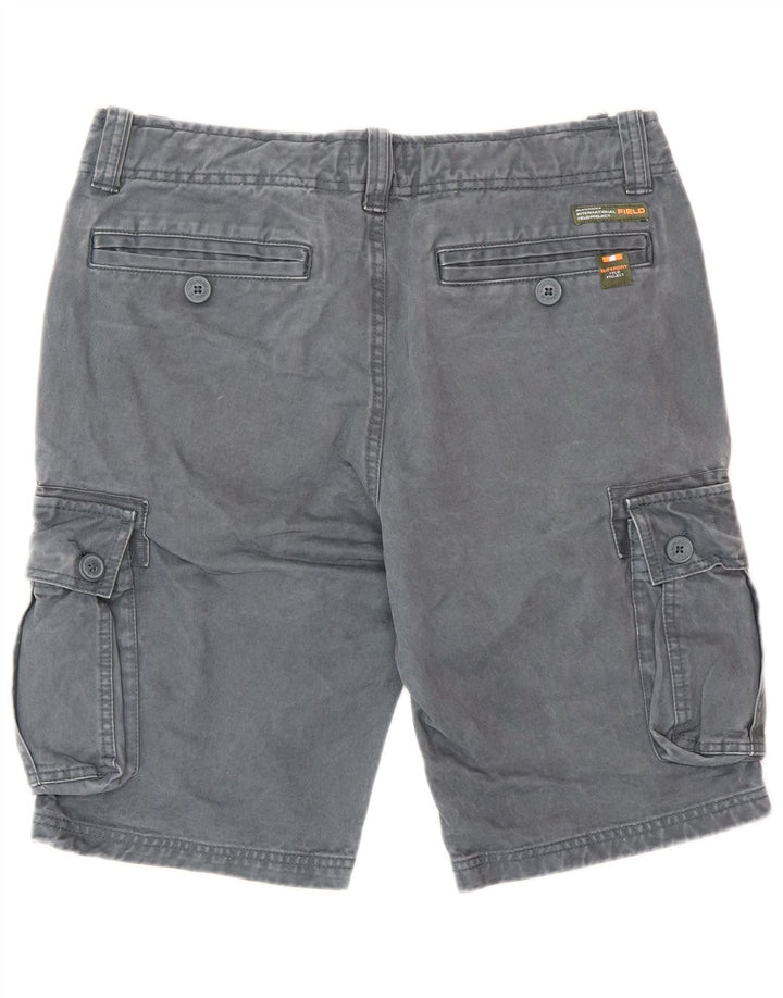 Pantaloni scurți cargo pentru bărbați SUPERDRY Medium W32, bumbac gri