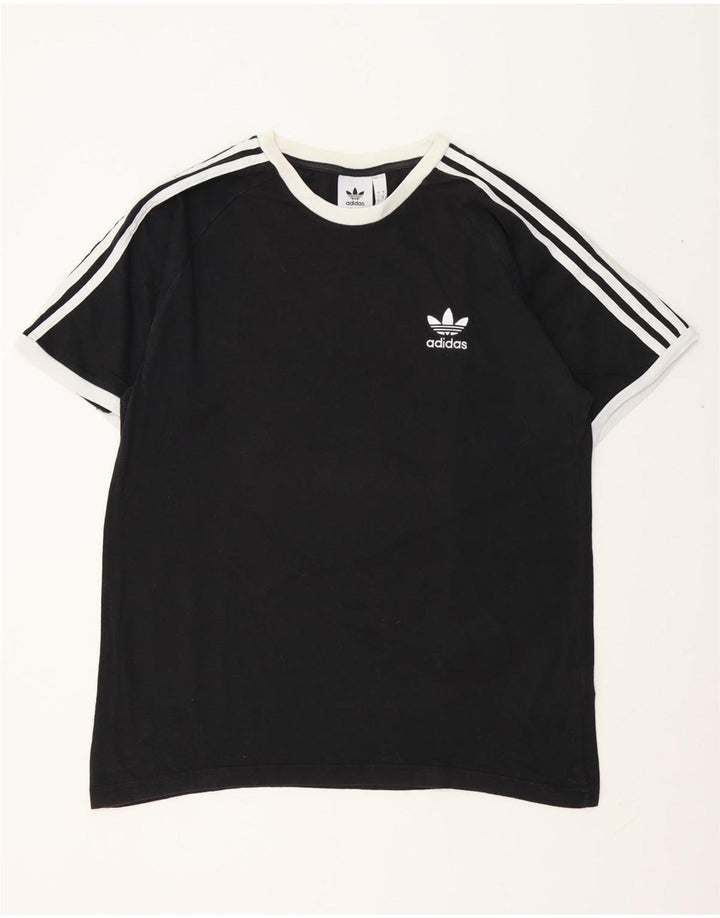 Tricou pentru bărbați ADIDAS Top mare din bumbac negru