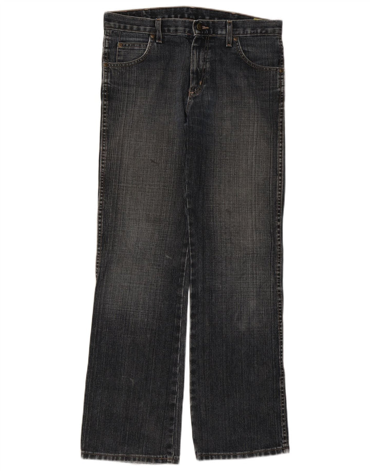 Blugi pentru bărbați Bootcut Wrangler W31 L32 bumbac bleumarin