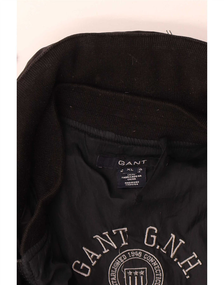 Jachetă Gant pentru bărbați, UK 42 XL, poliester negru