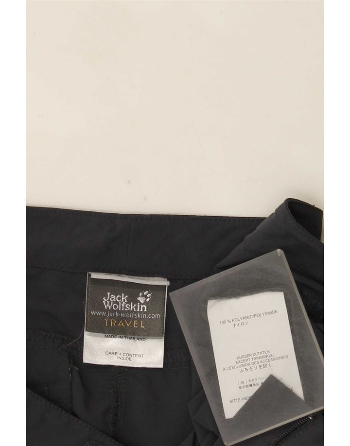 Pantaloni pantaloni Jack Wolfskin pentru femei UK 10/12 Medium W30 Bleumarin Poliamidă