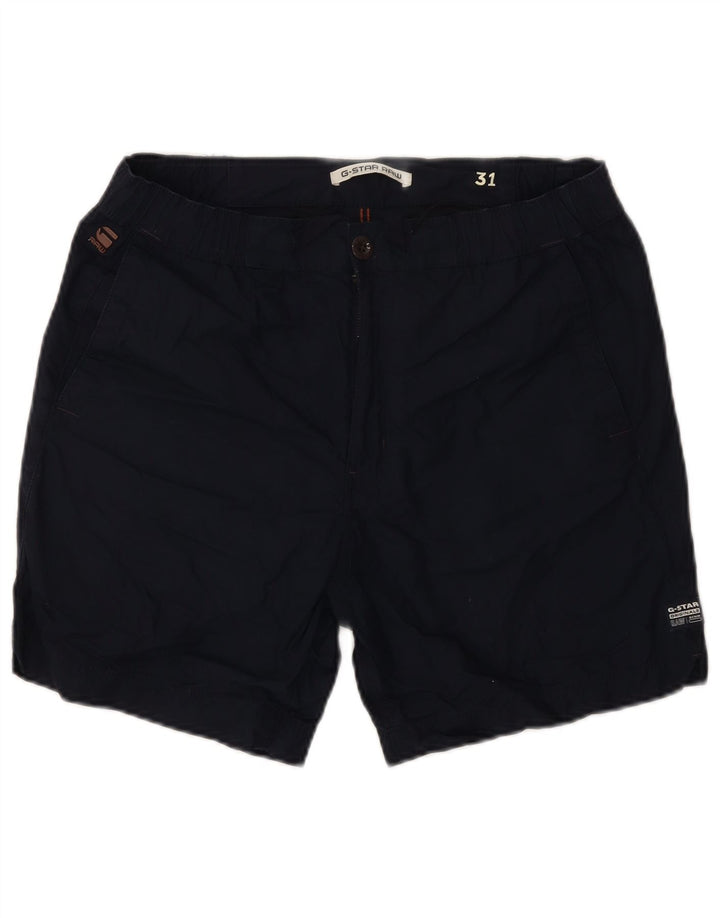 Pantaloni scurti cargo G-STAR pentru bărbați W31, bumbac, albastru bleumarin mediu