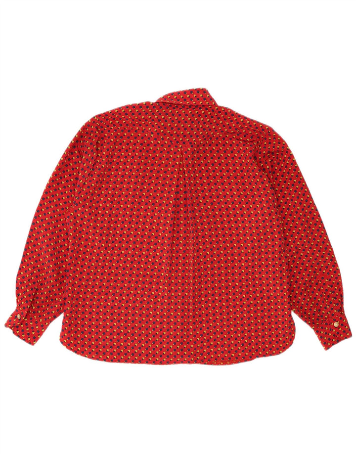 Cămașă Bleyle pentru femei UK 20 2XL Roșu Geometric