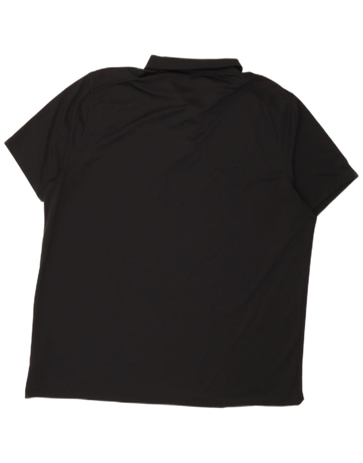 Tricou polo pentru bărbați Nike 2XL, poliester negru