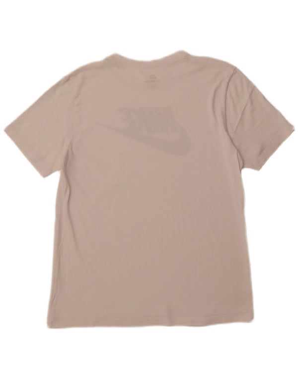 Tricou grafic pentru bărbați NIKE Top mare alb