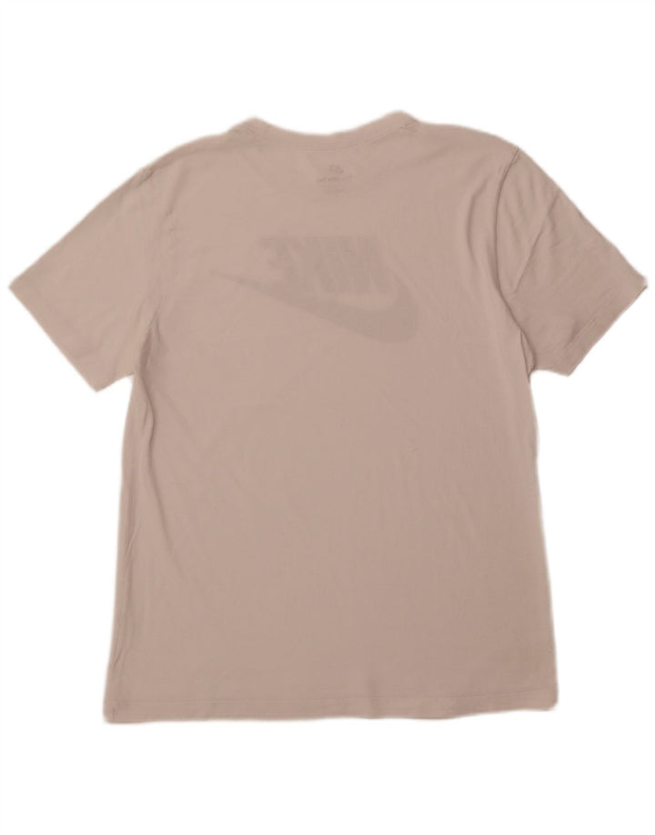 Tricou grafic pentru bărbați NIKE Top mare alb