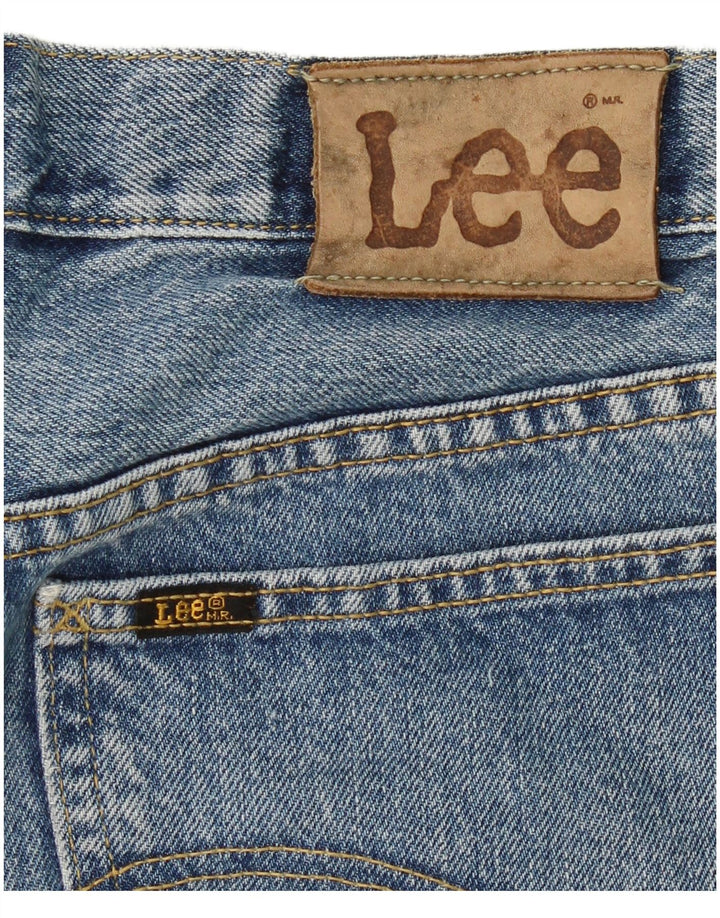 LEE Womens Straight Jeans W31 L33 Blue