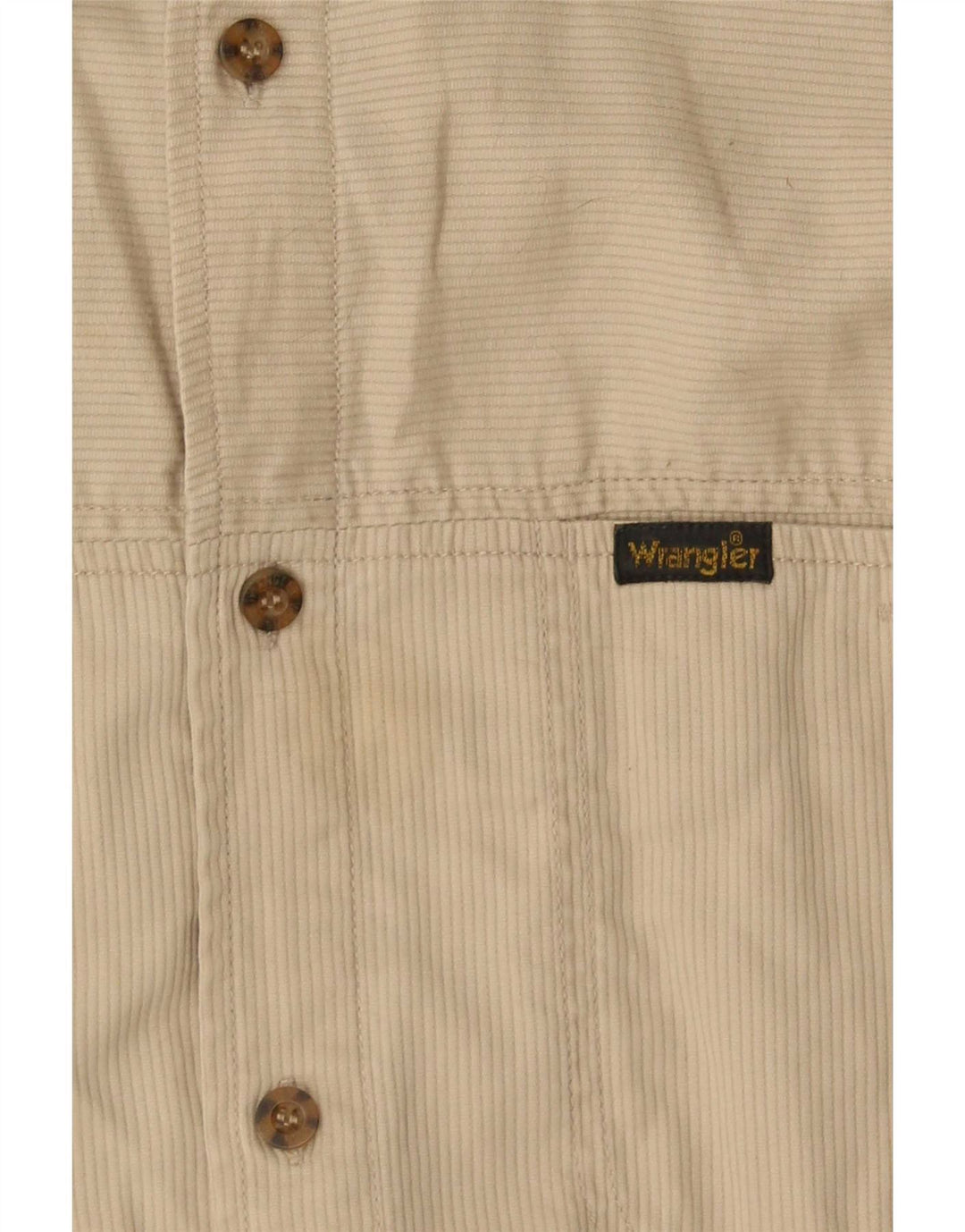 Cămașă Wrangler pentru băieți 14-15 ani, mare, bej, cu dungi