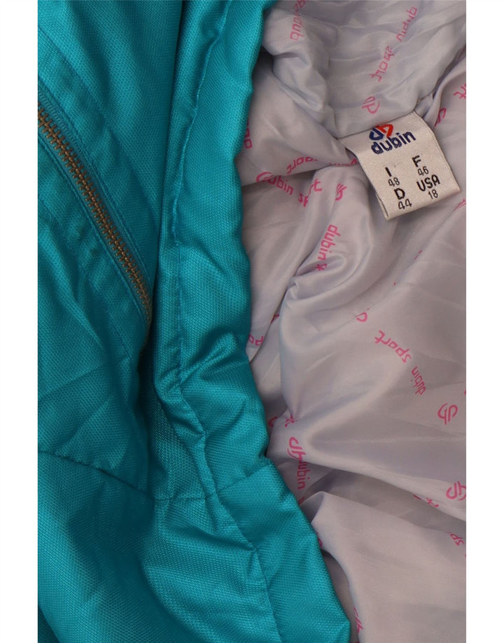 DUBIN Jachetă de schi supradimensionată pentru femei EU 44 XL Albastru Colorblock Sport