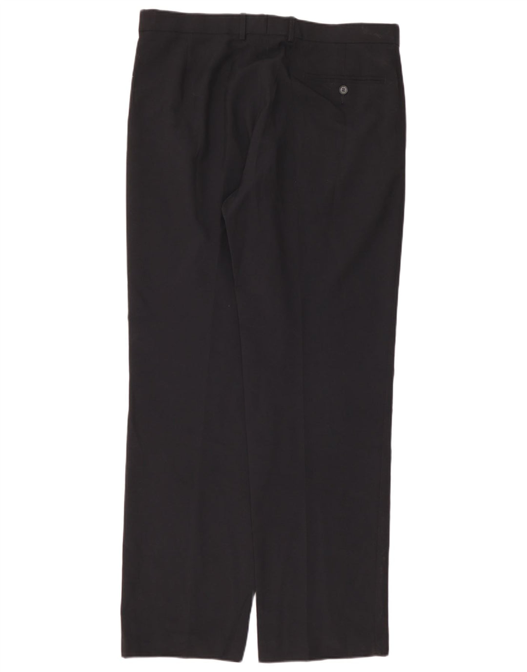 Marks & Spencer Pantaloni drepți pentru bărbați L36 L33 Poliester bleumarin