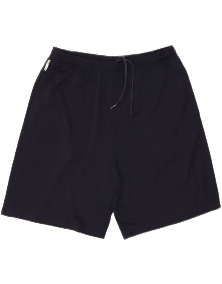 RUSSELL ATHLETIC Mens Dri-Power Sport Shorts Medium  Navy Blue Polyester Vintage Russell Athletic and Second-Hand Russell Athletic from Messina Hembry 