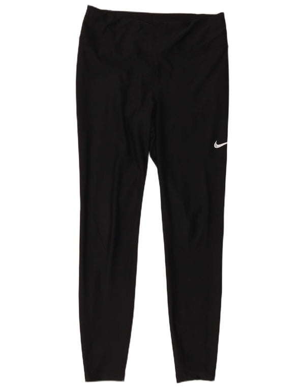 Leggings Nike Dri Fit pentru femei UK 14 Poliester mediu negru