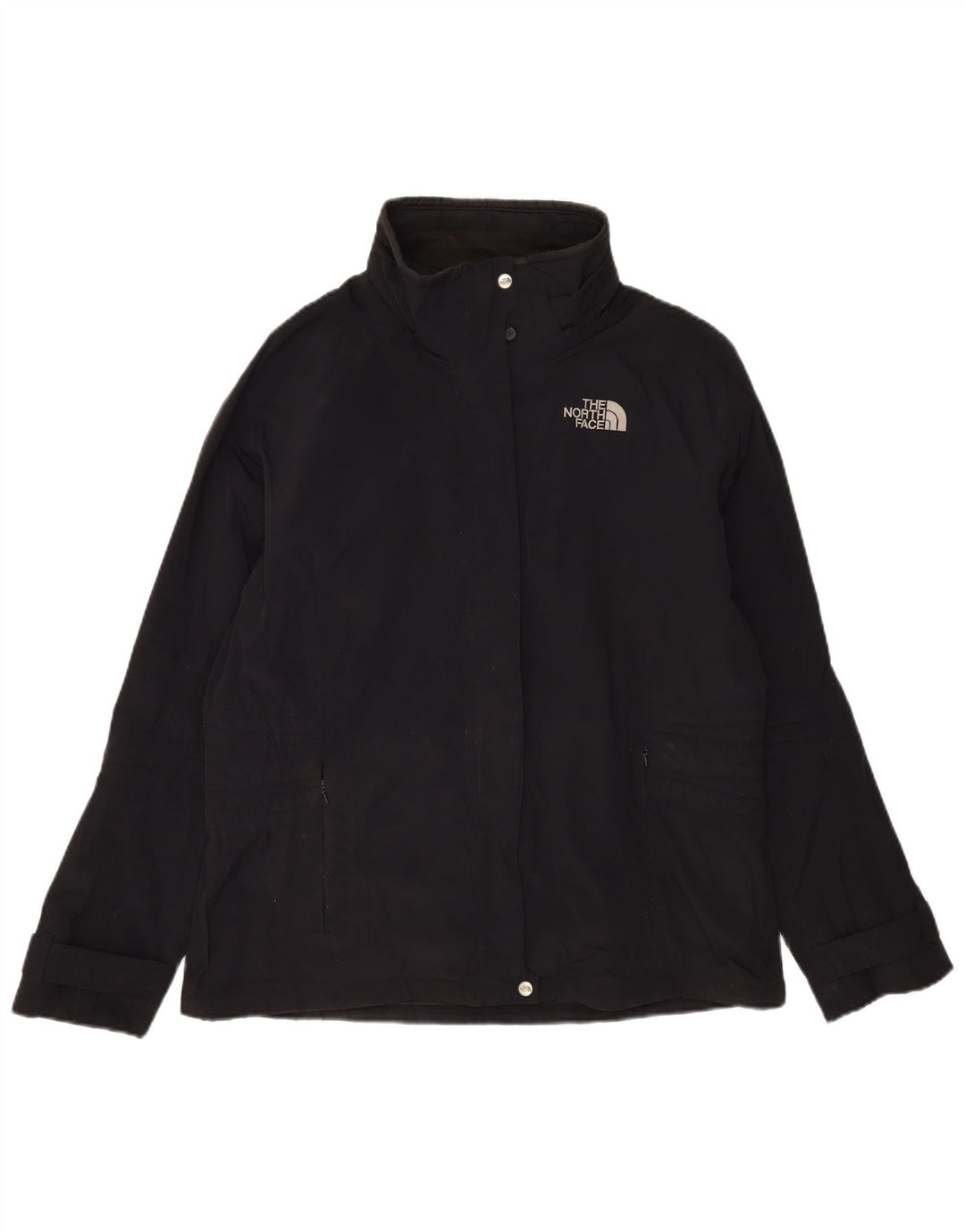 Jachetă de ploaie supradimensionată pentru femei The North Face UK 18 XL Nylon negru