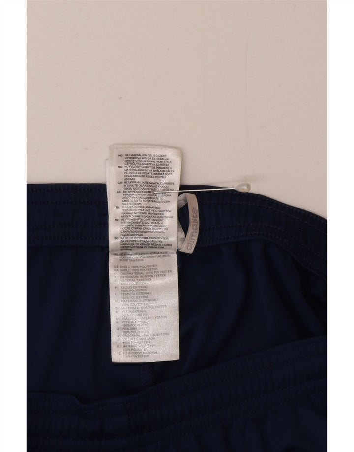 Pantaloni scurți sport pentru bărbați Adidas Climalite, poliester, albastru mic