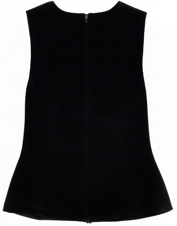 Bluză fără mâneci pentru femei Zara UK 8 Small Bleumarin