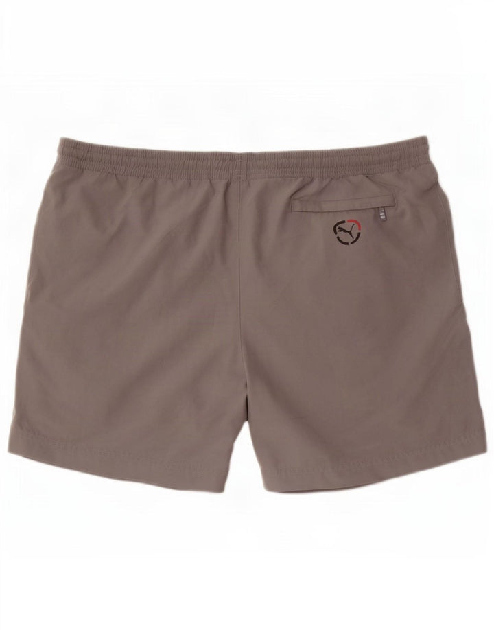 Pantaloni scurți de înot Puma pentru bărbați, mari, gri
