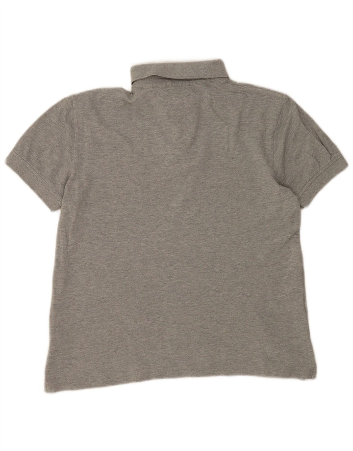 Tricou polo Tommy Hilfiger pentru bărbați, bumbac, gri mediu