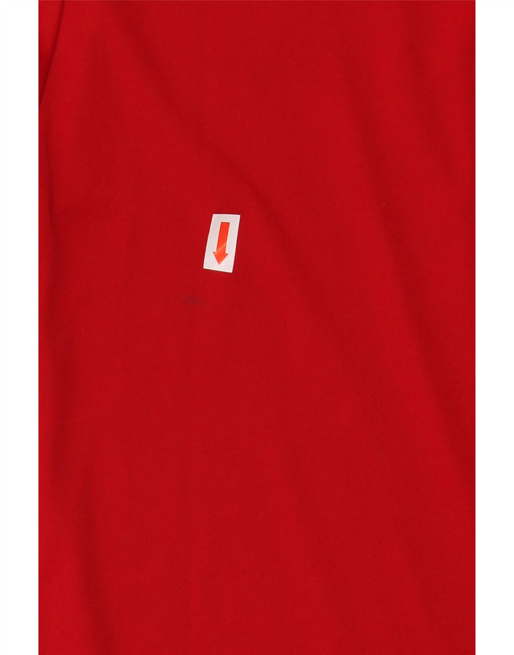 Tricou Climalite pentru bărbați ADIDAS Top XL Poliester color bloc roșu