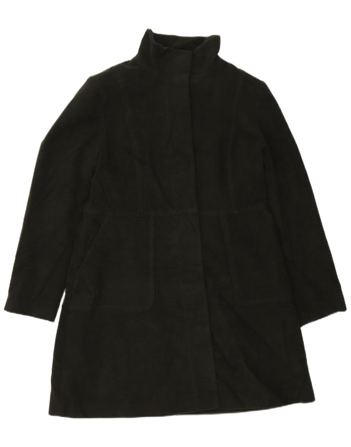 White Stuff pardesiu pentru femei UK 16 mare bumbac kaki