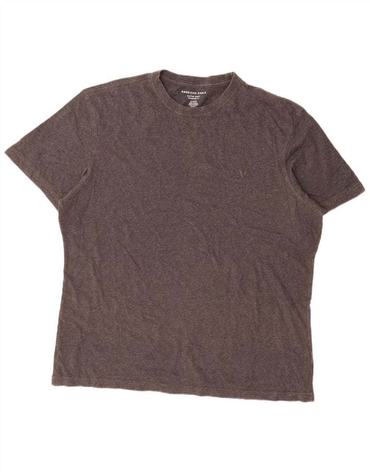 Tricou American Eagle Standard Fit pentru bărbați Top XL bumbac gri