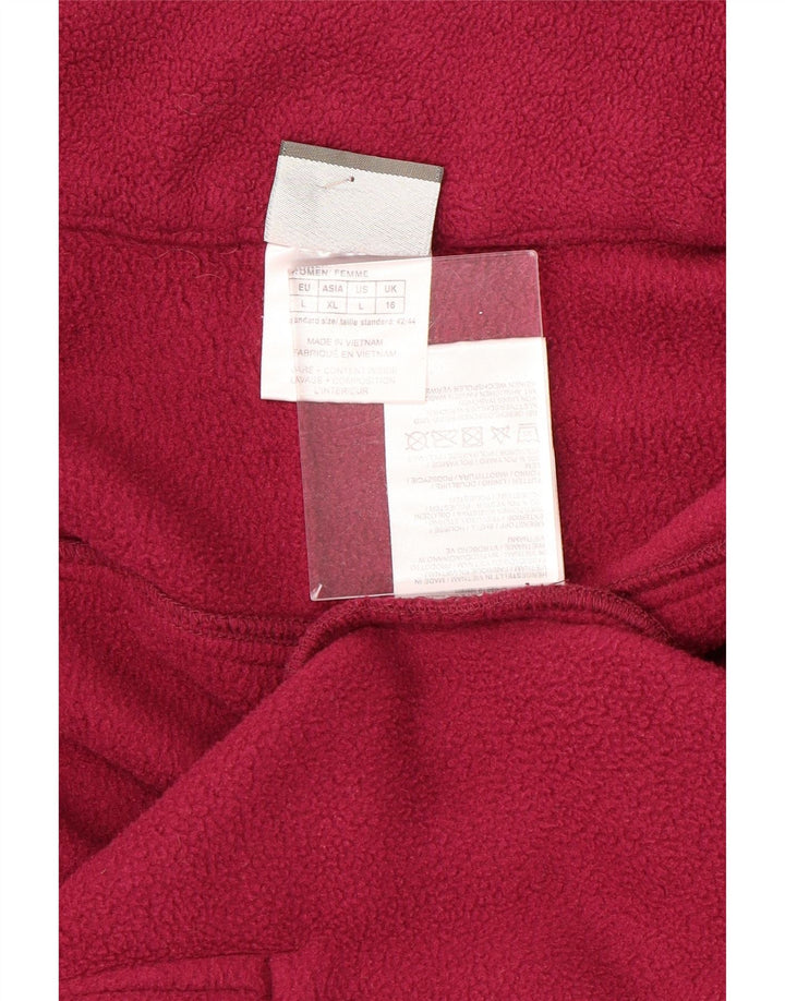 Jachetă fleece pentru femei JACK WOLFSKIN UK 16 mare poliester roz