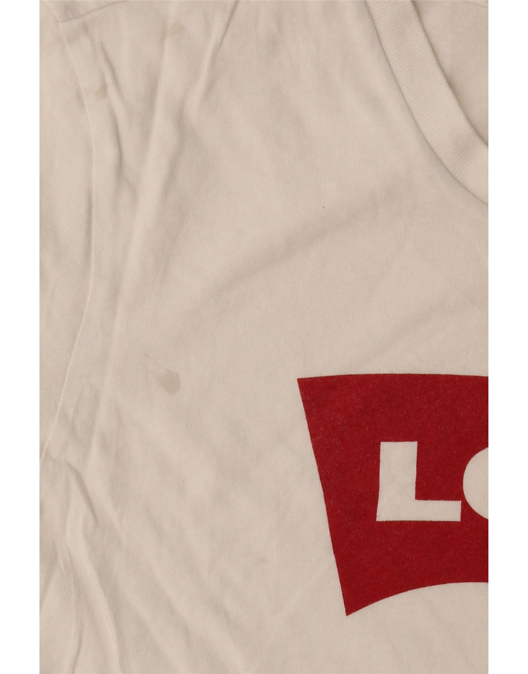 Tricou grafic Levi's pentru femei Top UK 14 Medium White