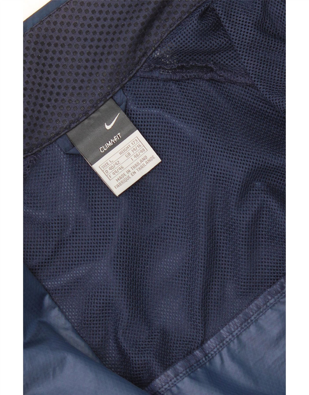 Jachetă de trening pentru femei Nike Marea Britanie 14/16, mare, bleumarin