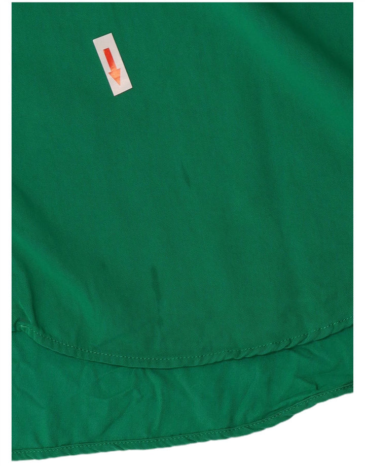 Cămașă supradimensionată pentru femei Zara UK 6 XS Viscoză verde