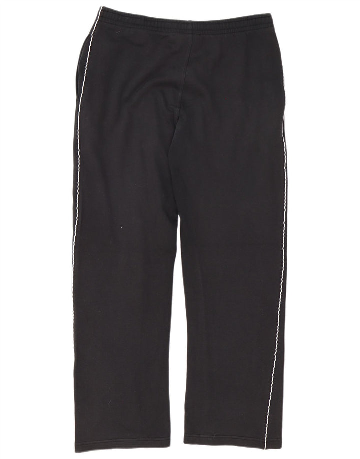 Pantaloni de trening Reebok pentru bărbați, bumbac mediu negru