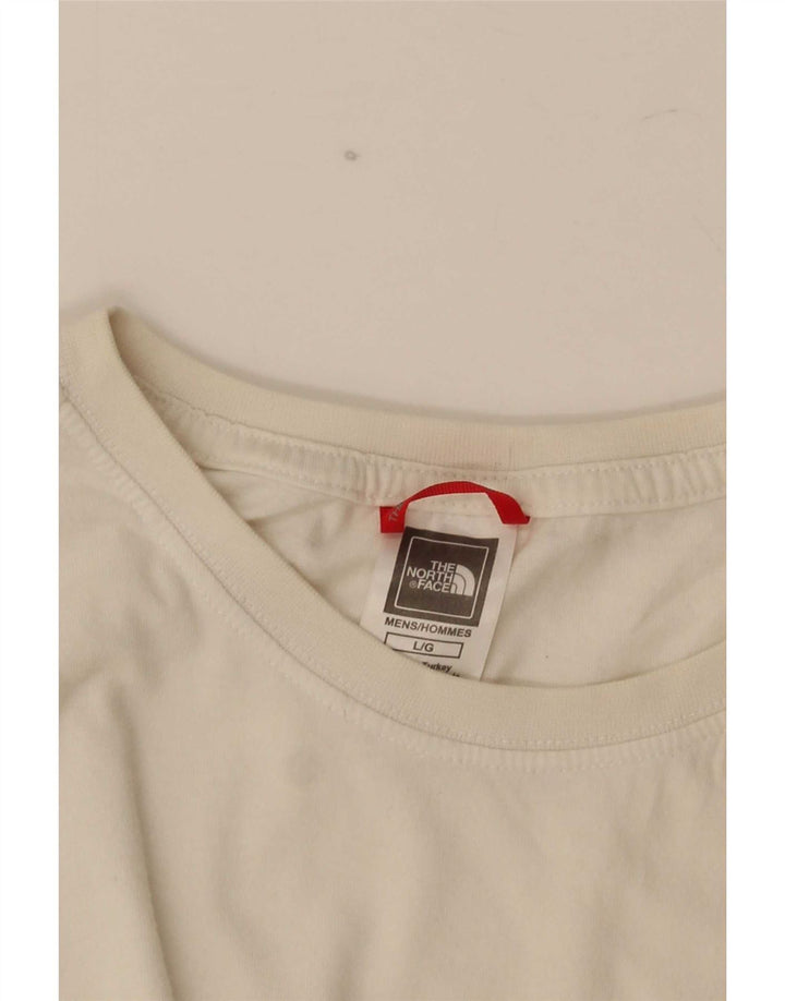 Tricou grafic pentru bărbați The North Face Top Large White