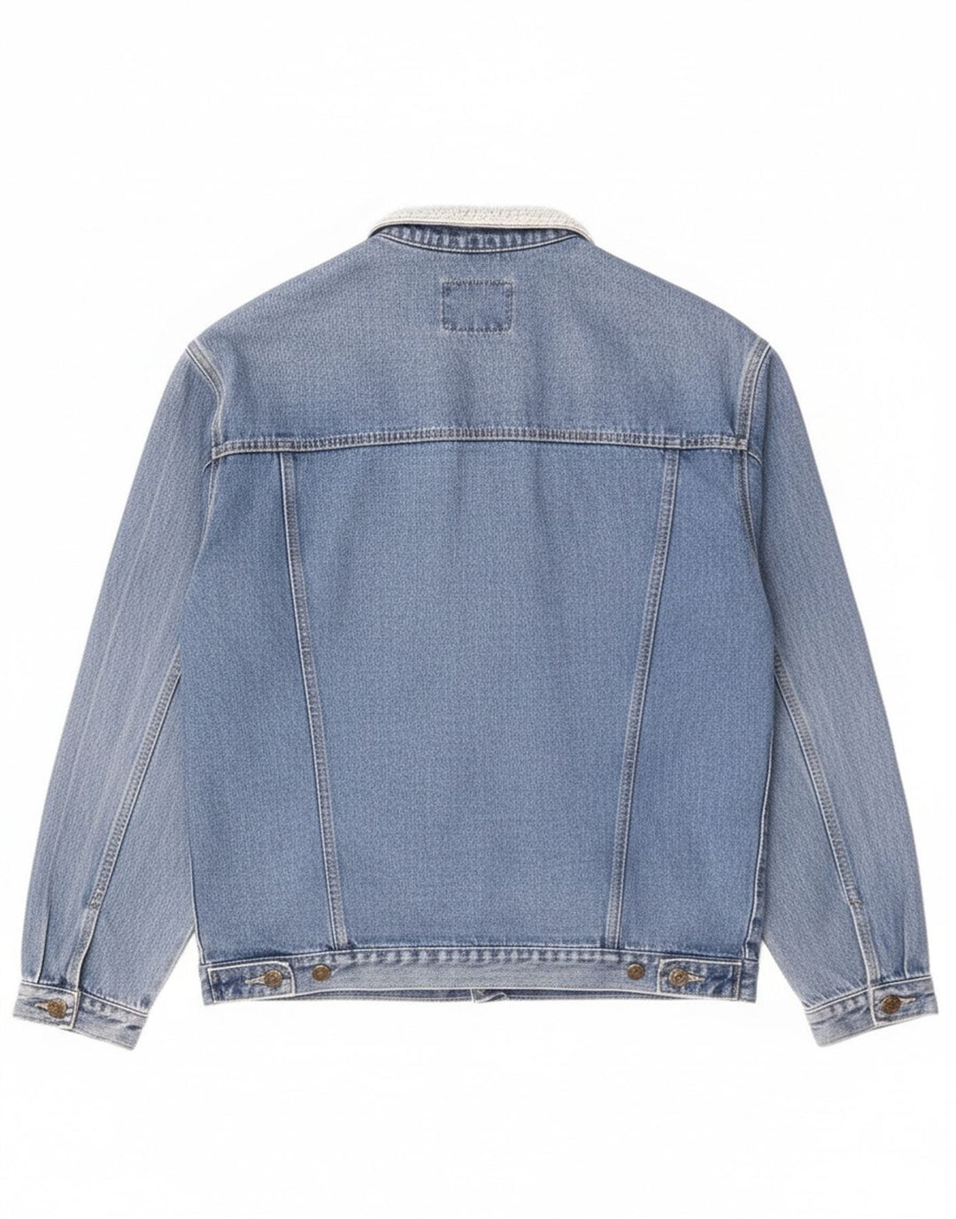 Jachetă de blugi vintage pentru bărbați UK 44 2XL Bumbac albastru