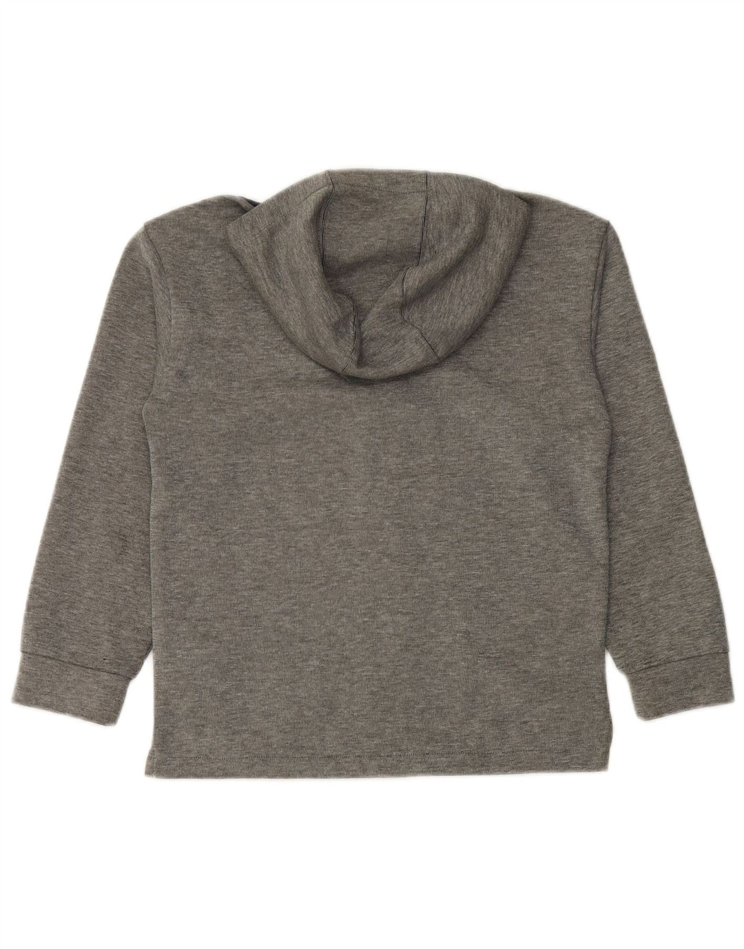 Pulover PUMA pentru băieți, cu grafică, cu fermoar, 9-10 ani, poliester color bloc de culoare gri