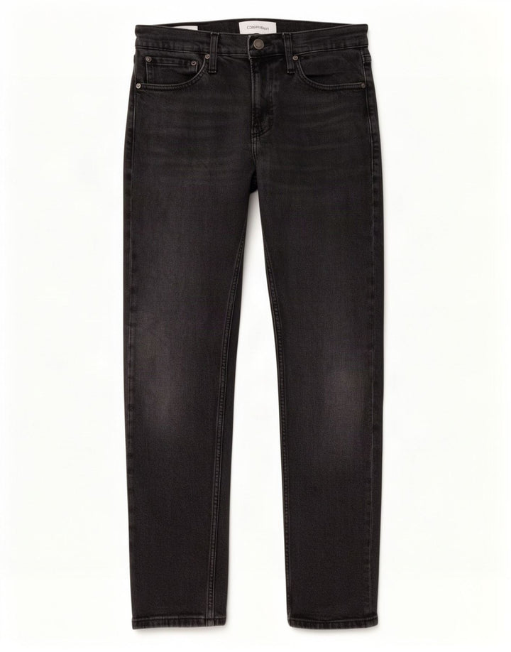 Blugi drepti pentru femei Calvin Klein W31 L30 gri