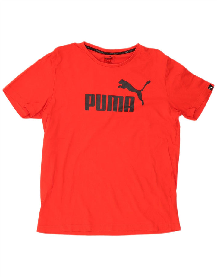 Tricou grafic Puma pentru bărbați Top mare bumbac roșu