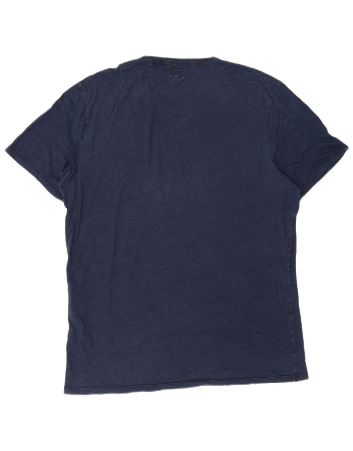 Tricou pentru bărbați LEVI'S Top mare, bleumarin, bumbac cu pete