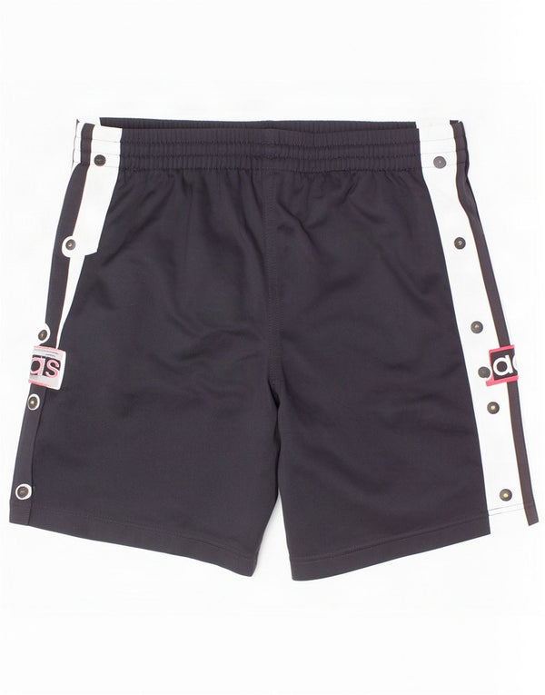 Pantaloni scurți sport grafic Adidas pentru băieți 11-12 ani, negru, poliester