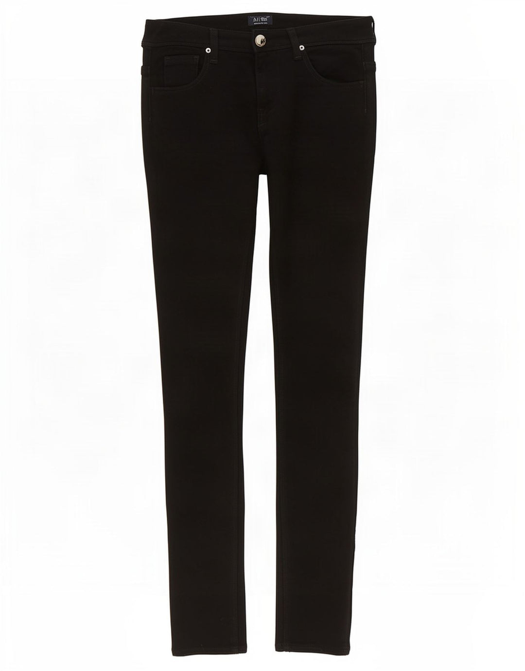 Blugi skinny pentru femei Armani W26 L31 poliester negru