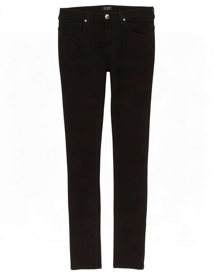 Blugi skinny pentru femei Armani W26 L31 poliester negru