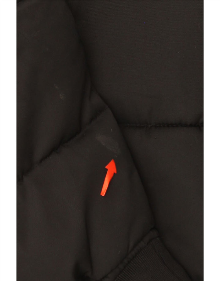 Jachetă căptușită pentru fete DKNY 11-12 ani XS poliester negru