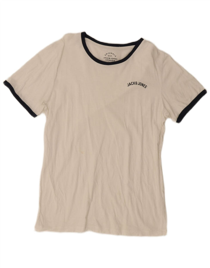 Jack & Jones Tricou Bărbați Top Mic Alb