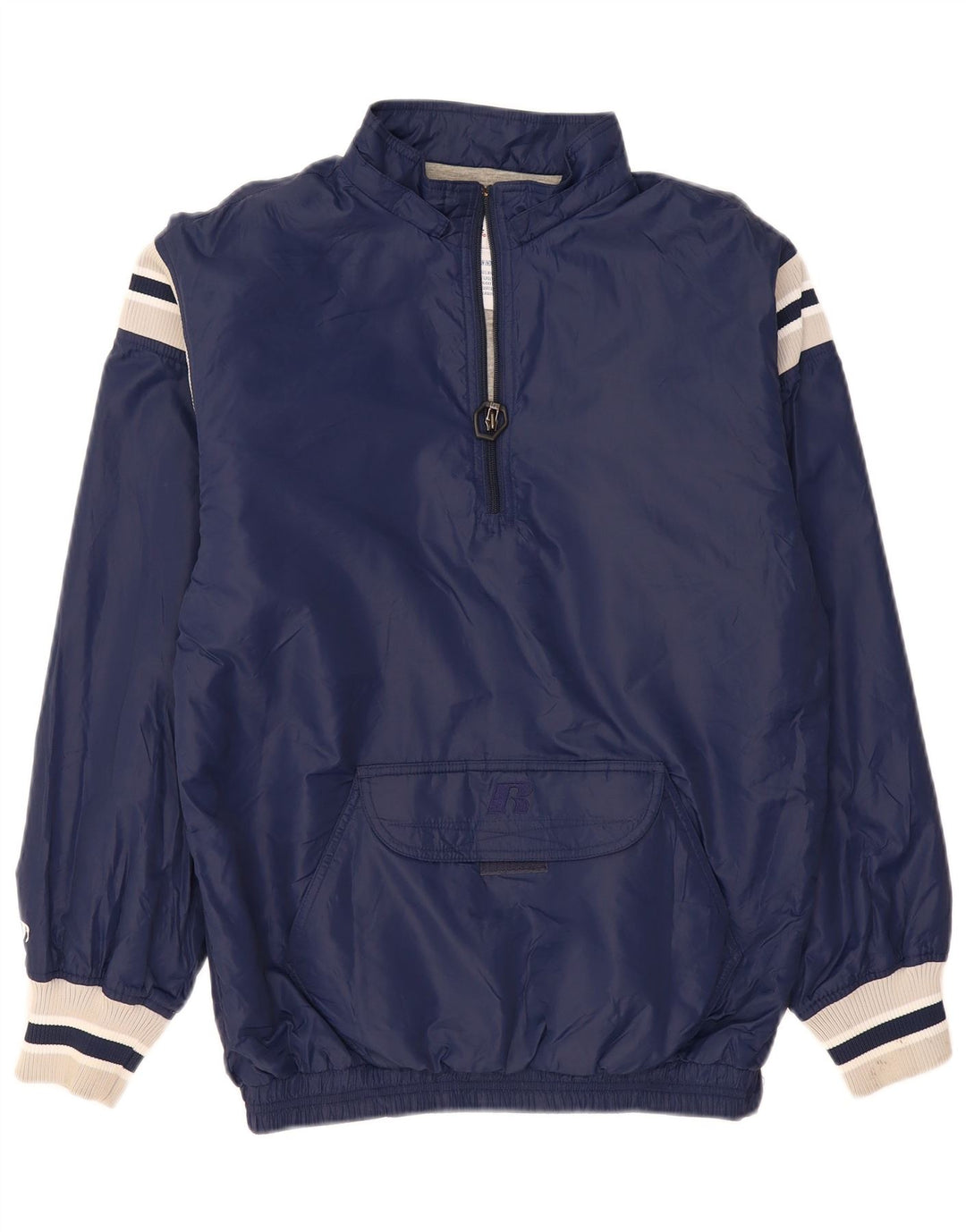 Jachetă Anorak pentru bărbați RUSSELL ATHLETIC UK 36 Mic, albastru bleumarin