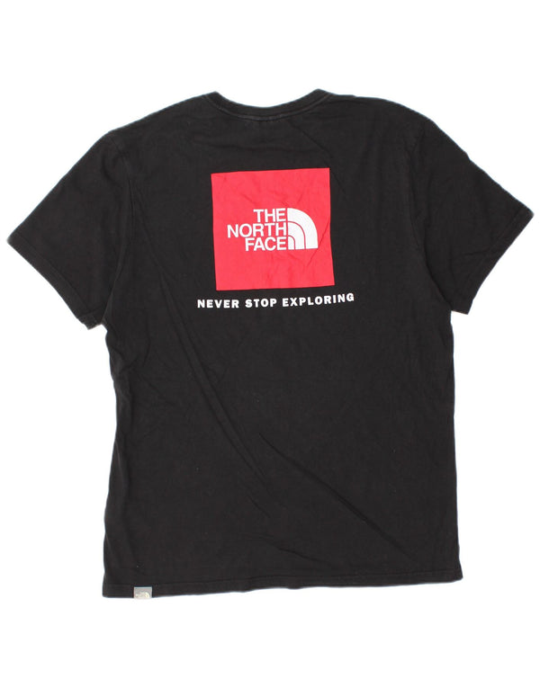 Tricou grafic pentru bărbați The North Face Top Medium Black Bumbac