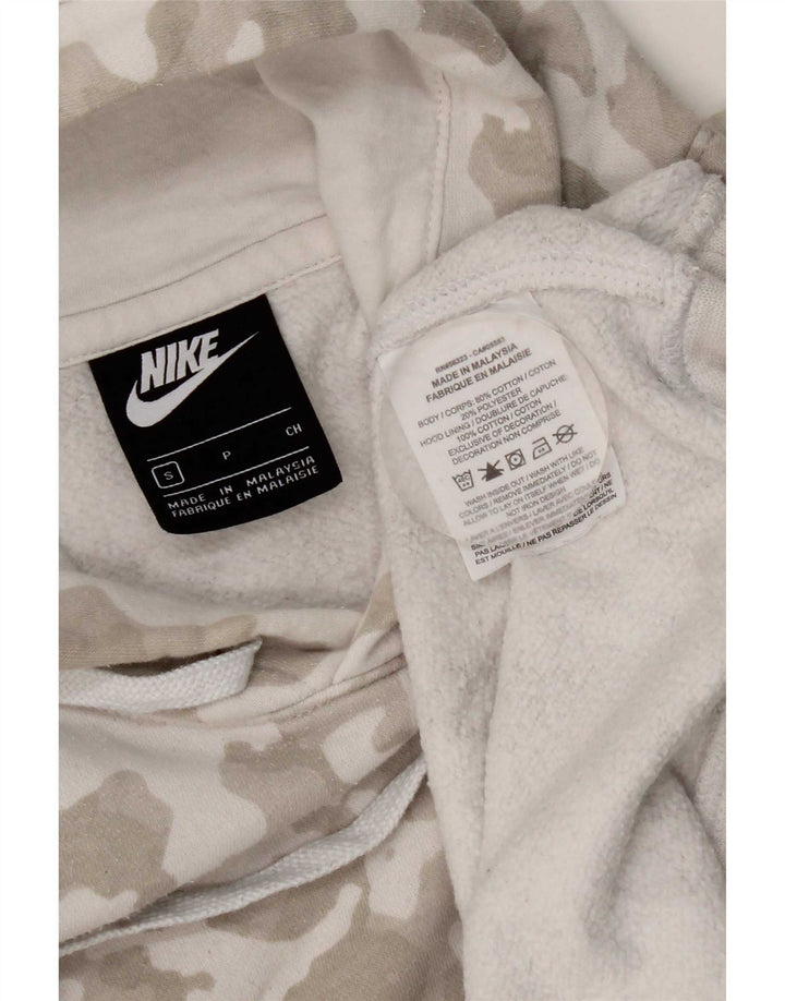 Pulover Nike pentru bărbați, bumbac, camuflaj, gri mic