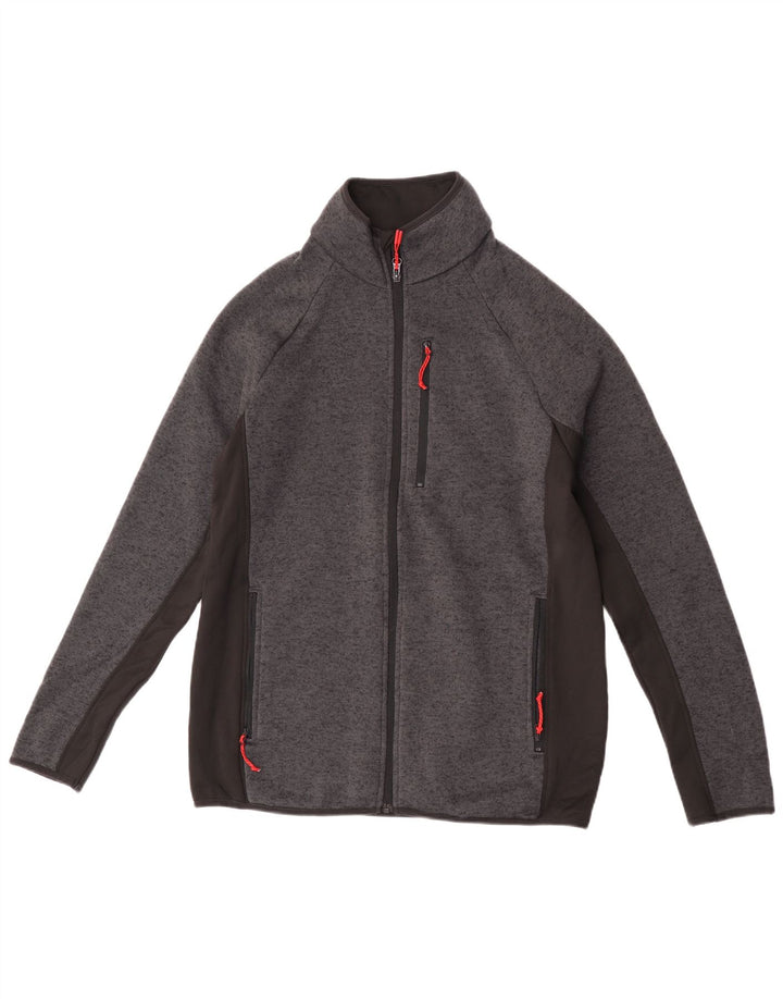 Jachetă de trening pentru bărbați Mountain Warehouse, mare, gri Colorblock