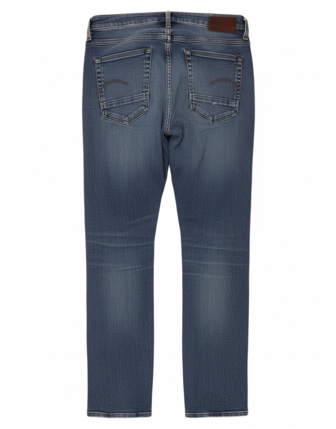 Blugi slim pentru femei G-Star Distressed W24 L30 Bumbac albastru