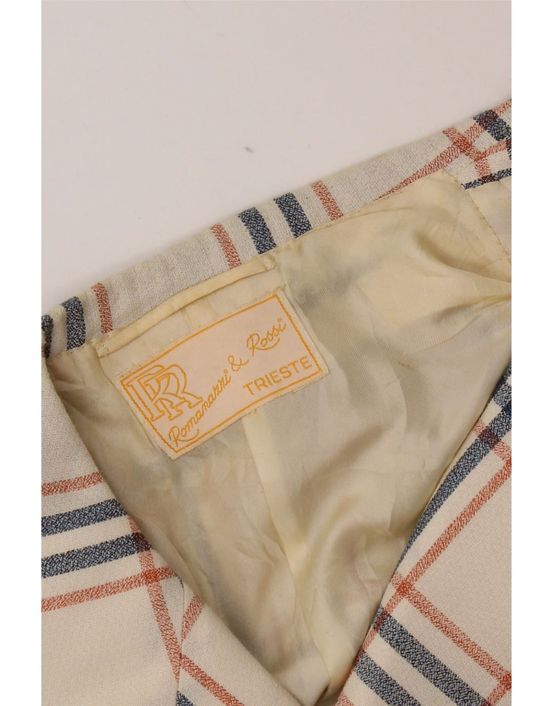 Jachetă vintage pentru bărbați cu 2 nasturi, UK 38, mediu alb negru