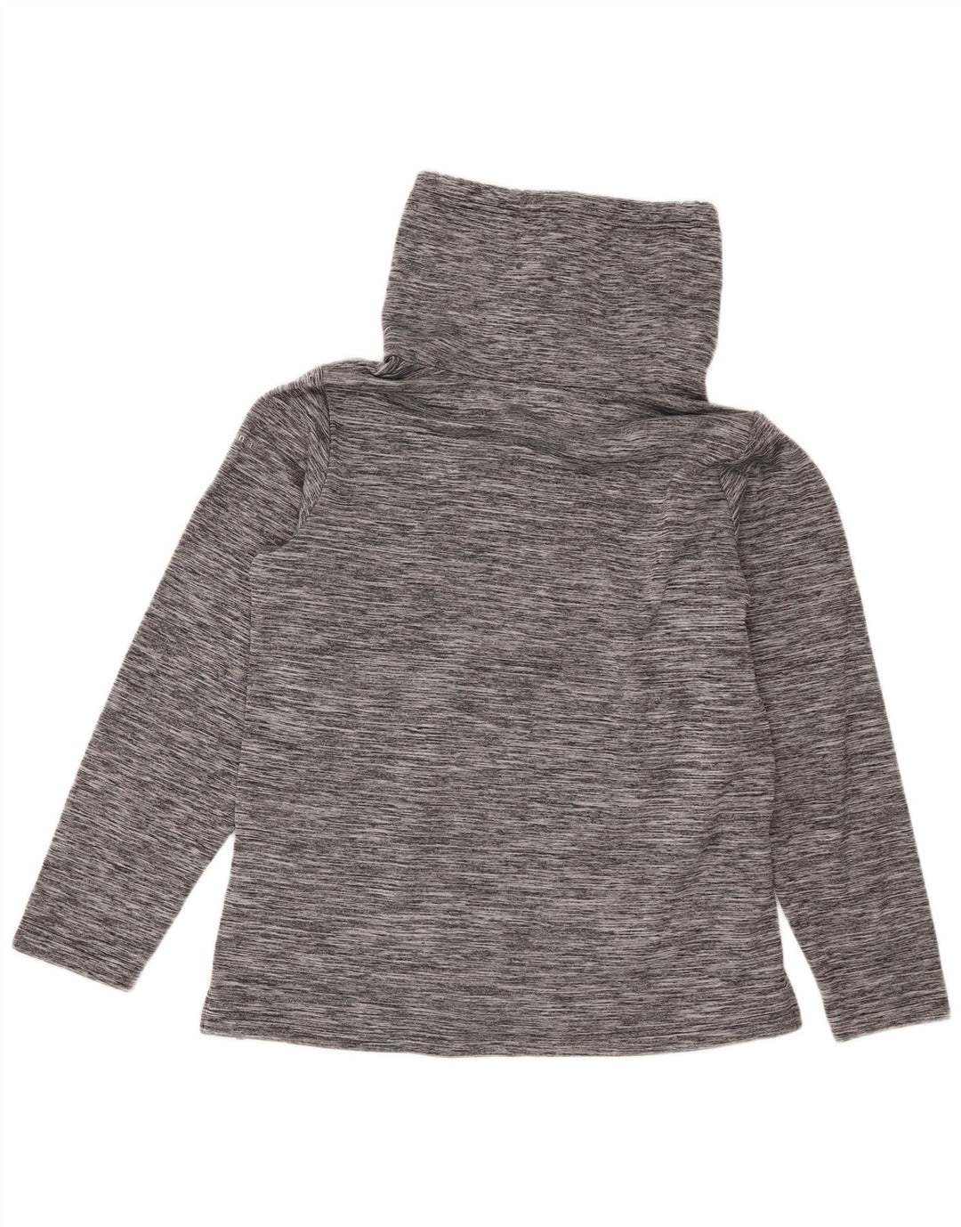Columbia Top pentru femei cu mânecă lungă UK 14 Medium Gri Poliester cu pături