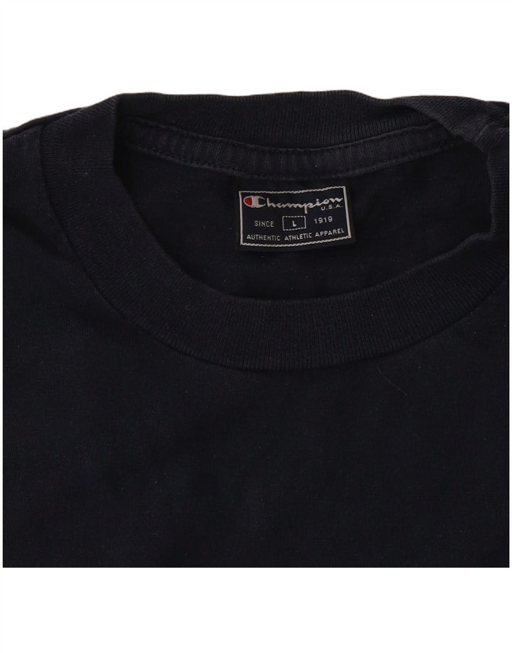 Tricou grafic pentru bărbați Champion Top mare, bleumarin