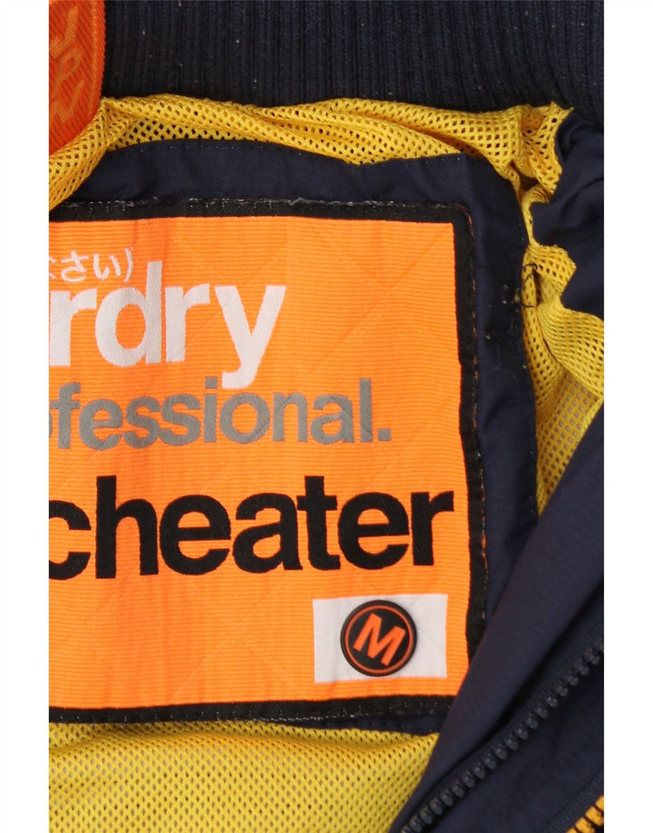 Jachetă Windbreaker pentru femei Superdry The Windcheater UK 14 Medium Bleumarin